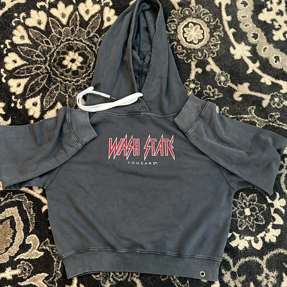 WASHINGTON STATE Crop Top Hoodie